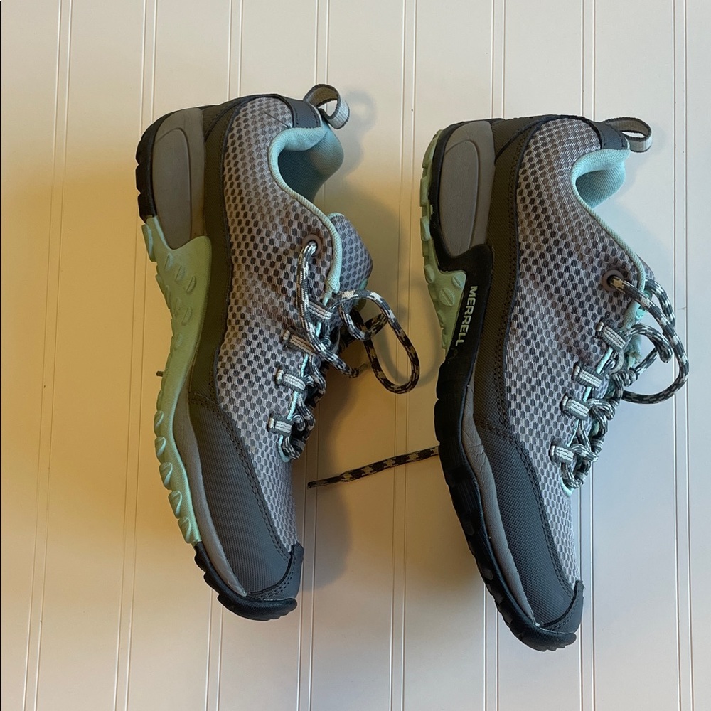 Merrell Gray and Green Athletic Shoes Women’s 9.5 EUR 40.5 - Picture 5 of 8